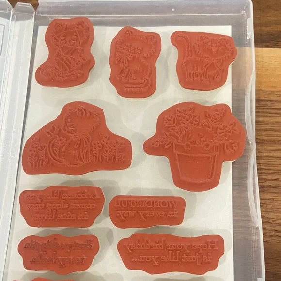 Stampin' Up! 3 different collections: Postcard pal,Bella &Friends, Pretty Kitty - Picture 6 of 8